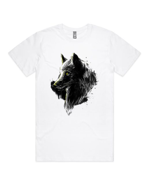 black sumi wolf DH T-Shirt
