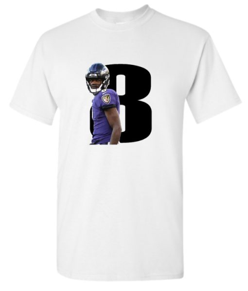 Lamar Jackson is number eight DH T Shirt
