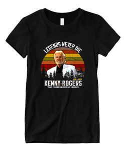 Legends Never Die Kenny Rogers DH T Shirt