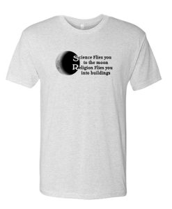 Science flies you to the moon DH T Shirt