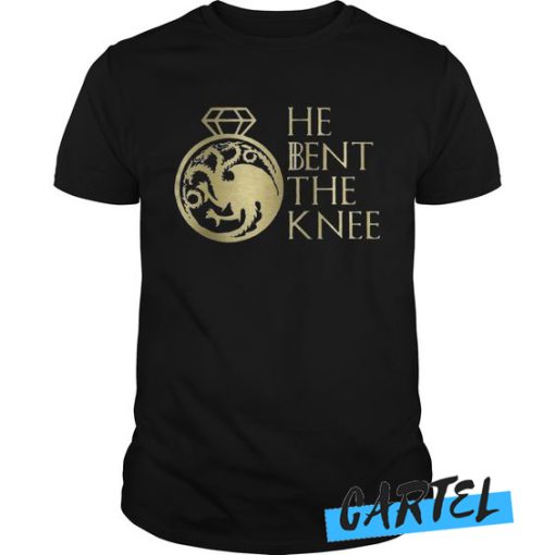 he bent the knee Awesome T-Shirt
