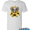Cute Elephant and Sunflowers awesome T-shirt