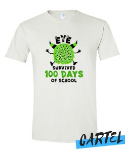 Eye Survived 100 Days Of School Awesome T Shirt