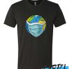 Face Medical Mask Earth Surgical Health Awesome T Shirt
