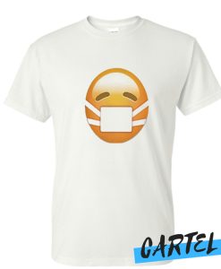 Face With Medical Mask Emoji Baby Awesome T Shirt