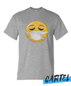 Face With Medical Mask Emoticon Surgeon Awesome T Shirt