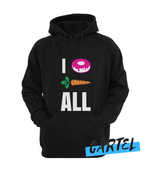 I Donut Carrot All Funny Root Vegetable awesome Hoodie