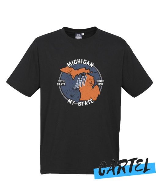 Michigan My State Patriot State Tourist awesome T Shirt