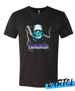 Monsters Blue Frankenstein Gothic Punk Horror awesome T Shirt