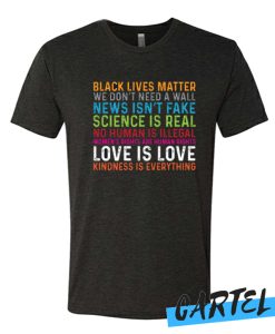 black lives matter love is love awesome T Shirt