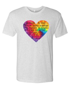 Science is Real - love is love T-Shirt