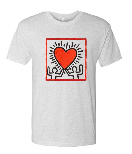 Crossing Line UT Keith Haring awesome T Shirt