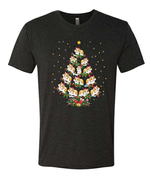 Hamster Christmas Tree awesome T Shirt