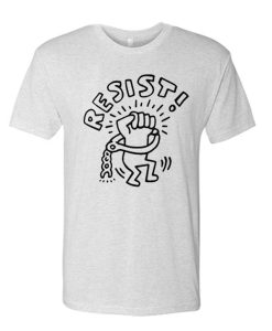 Keith Haring Resist awesome T Shirt