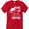 Meowy Christmas awesome T Shirt