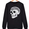 Overthinking Anxiety Skull awesome Sweatshirt