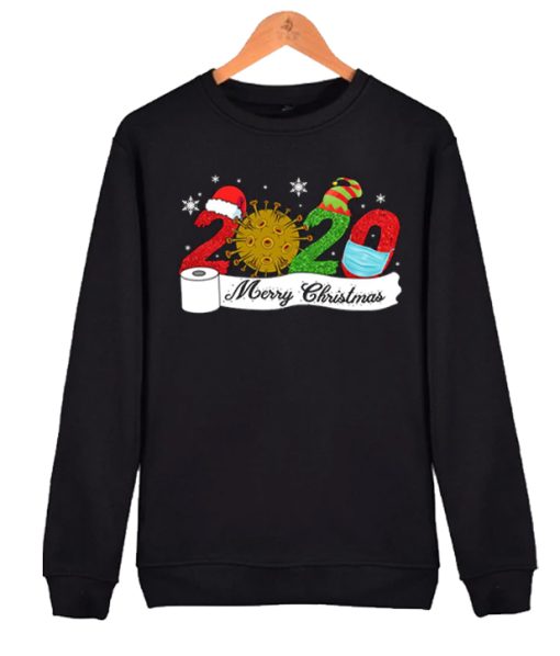 Quarantine Christmas Merry Christmas 2020 awesome Sweatshirt