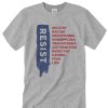 Resist Unisex awesome T Shirt