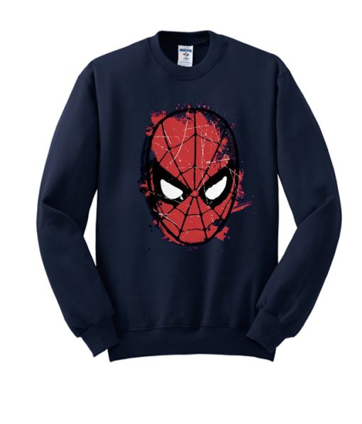 Spiderman Face awesome Sweatshirt