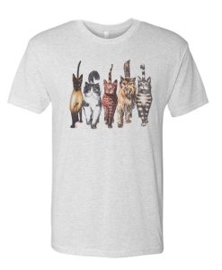Vintage Heads & Tails Cat awesome T Shirt