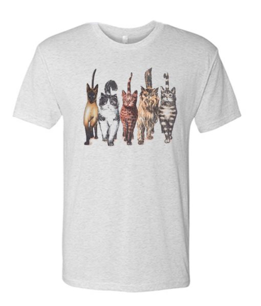 Vintage Heads & Tails Cat awesome T Shirt