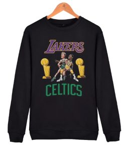 los Angeles Lakers magic jonhson larry bird boston awesome Sweatshirt