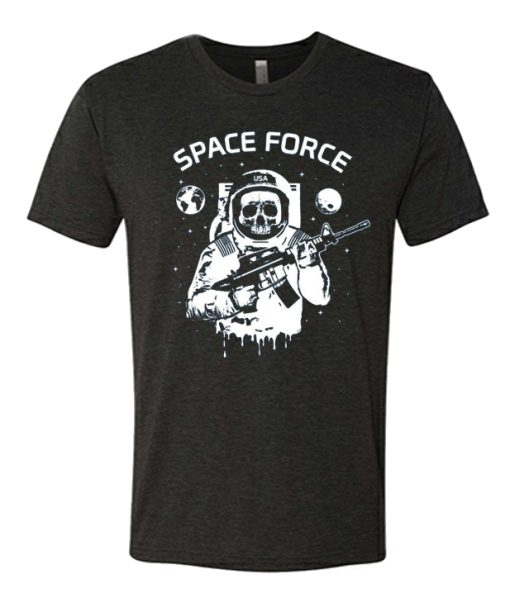 Astronaut Skull awesome graphic T Shirt
