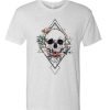Boho Human Skull awesome graphic T Shirt