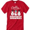 Christmas - Kindergarten Teachers awesome graphic T Shirt