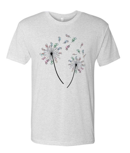 Flower Cycling awesome graphic T Shirt