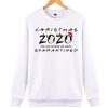 Holiday Pajamas Quarantine 2020 awesome Sweatshirt