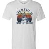 Life Is Full Of Important Choices Funny Vintage Golf awesome T Shirt