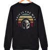 Retro Vintage This is the way Mandalorian awesome graphic Sweatshirt