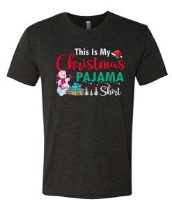 This Is My Christmas Pajama Xmas awesome T Shirt