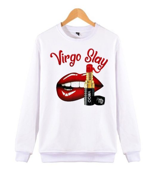 Virgo Slay Sexy Lip awesome graphic Sweatshirt