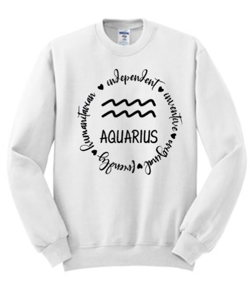 Aquarius graphic Sweatshirt