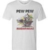 Baby Yoda And The Mandalorian Pew Pew Madafakas graphic T Shirt