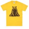 Brown Bear graphic T Shirt