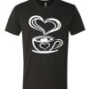 Coffee Heart awesome graphic T Shirt