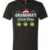 Grandma Little ELF Christmas awesome graphic T Shirt