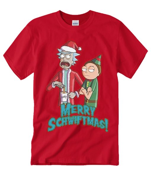 Merry Schwiftmas Funny awesome graphic T Shirt