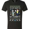 Mery Christmas Rick and Morty awesome graphic T Shirt