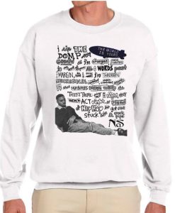 Nas - The World Is Yours graphic Sweatshirt