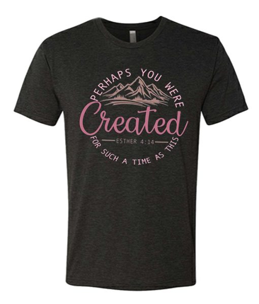 Perhaps You Were Created awesome graphic T Shirt