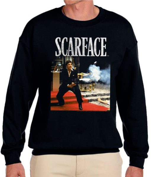 Scarface Hello Friend graphic Sweatshirt