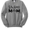 Swim team mom graphic Sweatshirt