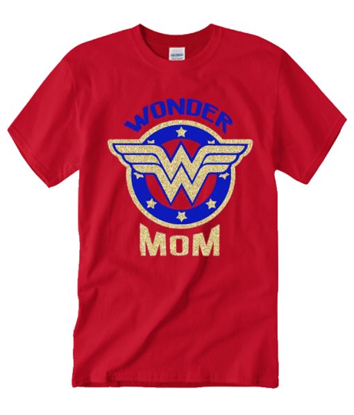 Wonder Woman Mom graphic T Shirt