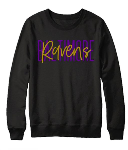 Baltimore Ravens - Cute Football graphic Sweatshirt