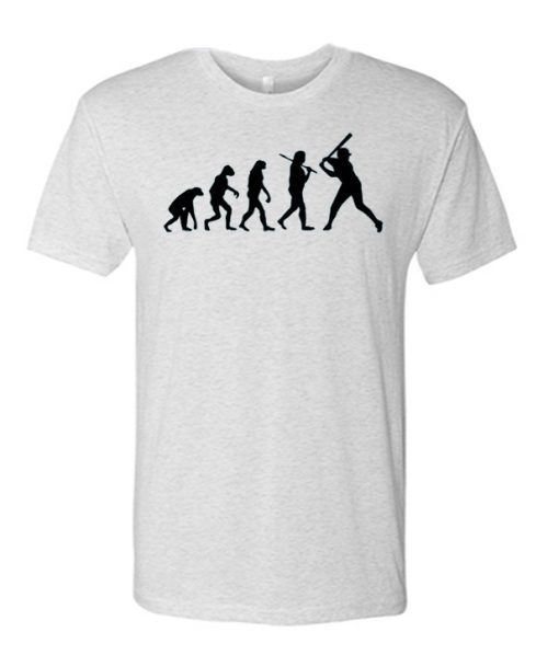Evolution of Man Baseball awesome T Shirt