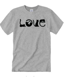 Love Cat awesome T Shirt